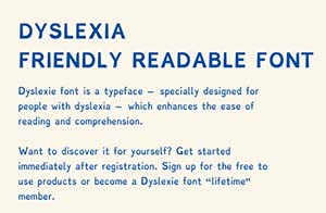 a font designed for dyslexics helps with a massive accessibility problem